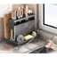 KỆ ĐỂ DAO THỚT ĐA NĂNG INOX – GIÁ ĐỂ NẮP NỒI, ĐŨA MUỖNG TIỆN LỢI