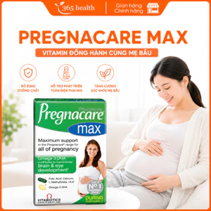 Vitamin tổng hợp cho bà bầu Pregnacare max hộp 84 viên