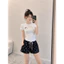 Sét Bộ Đùi Nữ In Hình Mèo Hello Kitty Dễ Thương Mặc hè Hottrend 2026