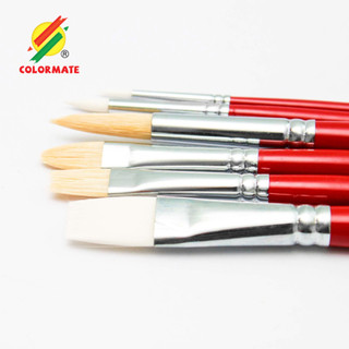 Bộ 5/6 Cọ Vẽ Chuyên Dùng Cho Màu Sơn Dầu - Colormate