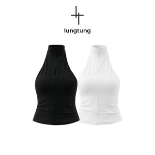 Áo Giấy Cotton Lungtungstudio SS26 - HALTER TOP 01