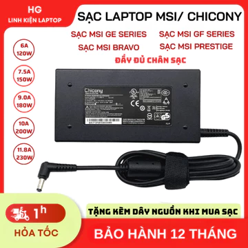 MSI Laptop Charger for GF63