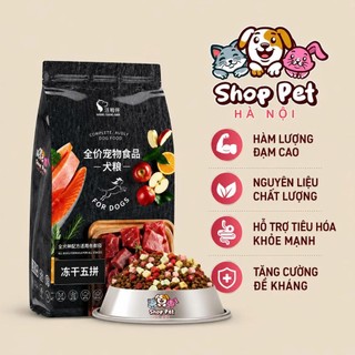 Thức ăn cho chó Hạt Captian Túi 2,5kg Siêu Toping Dành Cho Cún Biếng Ăn