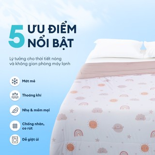 [CHĂN HÈ MÁT LẠNH] Mền Lạnh I Cool Advance NIN House | 200x220cm | Nhiều Màu | Chăn Chần Ice Silk Fabric Siêu Mát