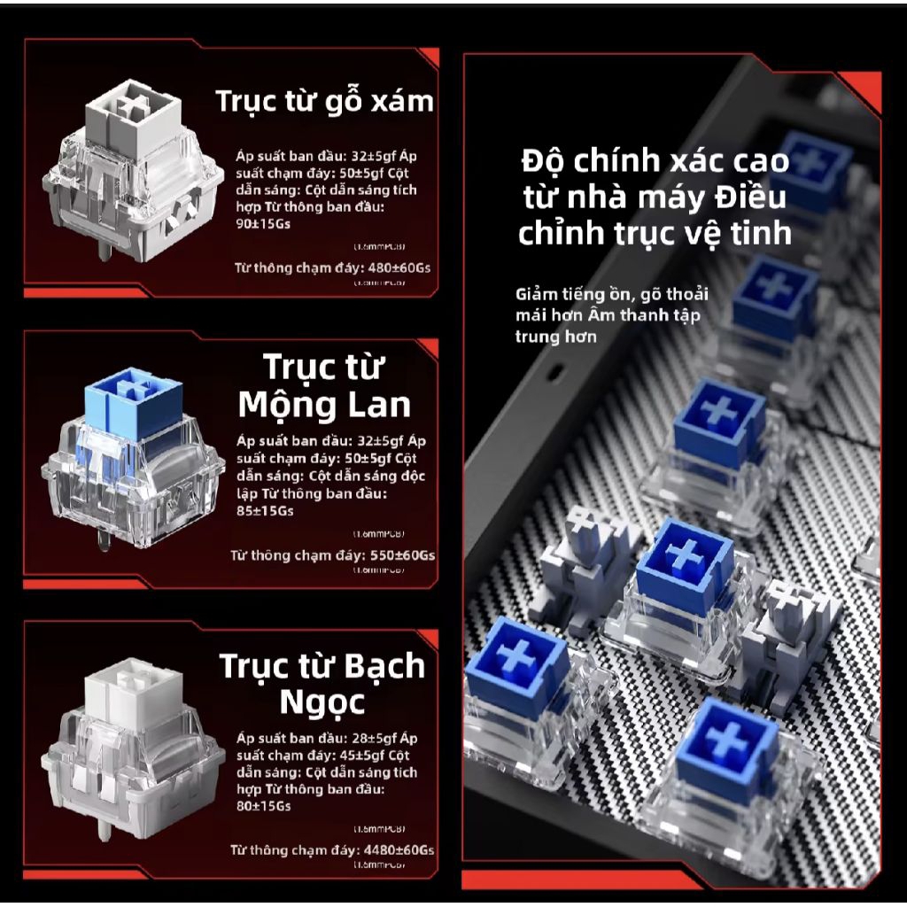 Bàn Phím Cơ LEOBOG A80RT HE 75% Rapid Trigger | Hall Effect Magnetic Switch | RGB | | BigBuy360 - bigbuy360.vn