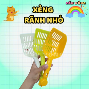 Xẻng xúc cát vệ sinh cho mèo rãnh nhỏ