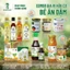 Nước Tương & Mật Hoa Dừa Sokfarm & Nước Mắm & Bột Nêm