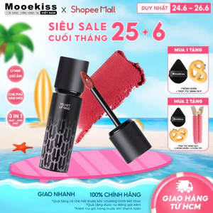 Son lì dạng bùn nhung lì không lem không dính cốc lâu trôi Mulanshi 3g