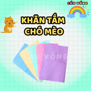 Khăn tắm chó mèo siêu thấm hút