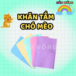 Khăn tắm chó mèo siêu thấm hút