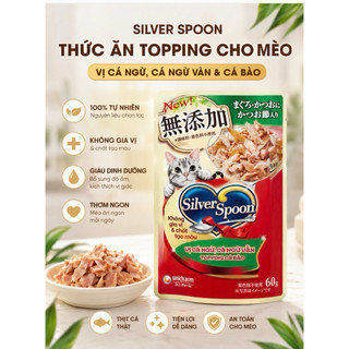 🐱Pate Silver Spoon Cho Mèo 60G🥄