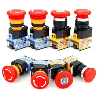 Nút dừng khẩn cấp, nút nhấn dừng khẩn cấp LA38-11ZS phi 22