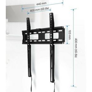 Giá Treo TiVi Sát Tường ErgoTek E92 / E93 / E95 / E97 - Khung Treo TiVi Siêu Mỏng 32'' - 110'' Inch