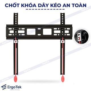 Giá Treo TiVi Sát Tường ErgoTek E92 / E93 / E95 / E97 - Khung Treo TiVi Siêu Mỏng 32'' - 110'' Inch