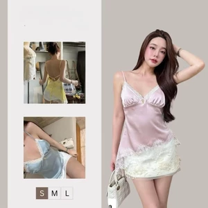 Áo hai dây lụa nữ, áo dây nữ lụa phối ren phong cách sang chảnh