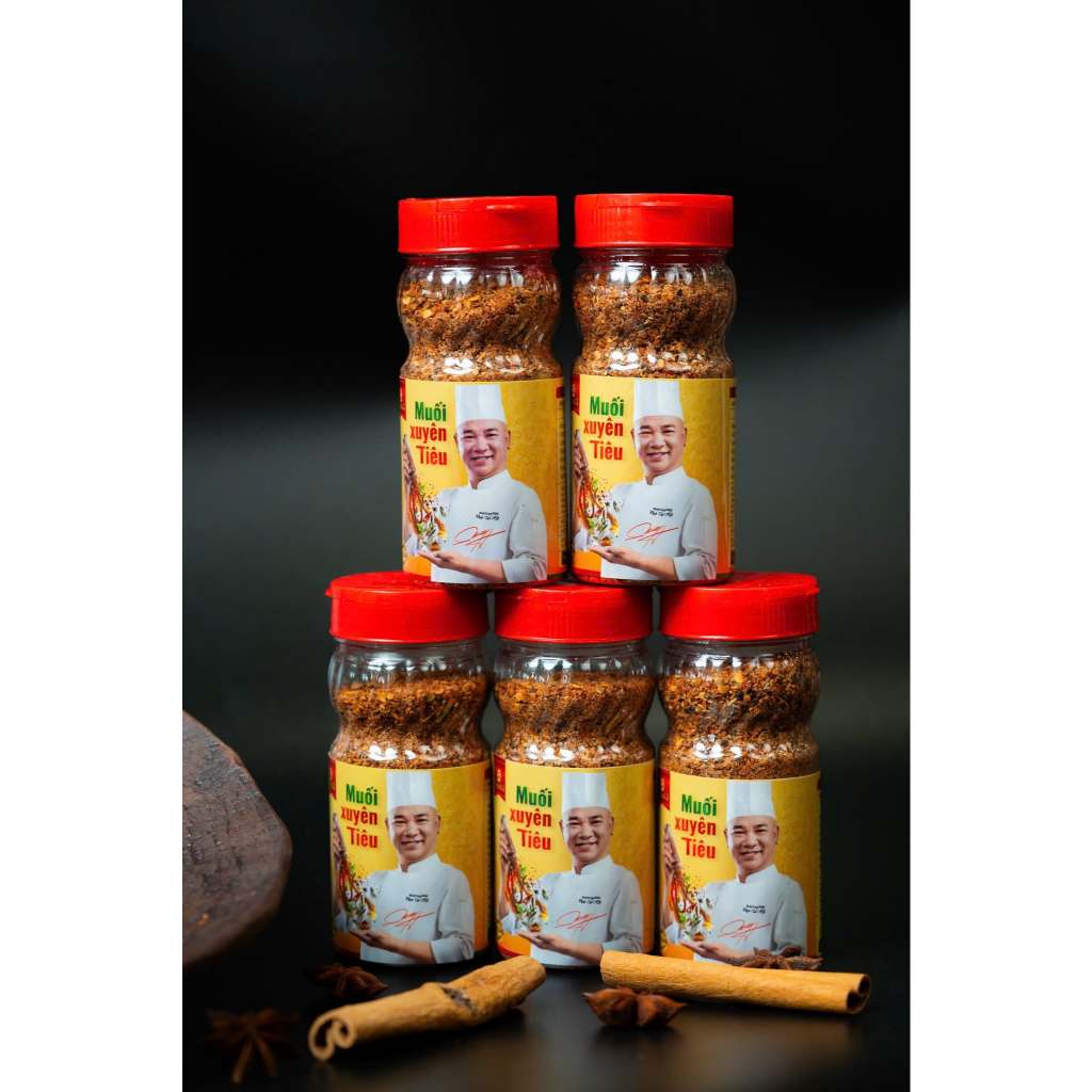 MUỐI XUYÊN TIÊU – Masterchef Phạm Tuấn Hải | Lọ 100gr