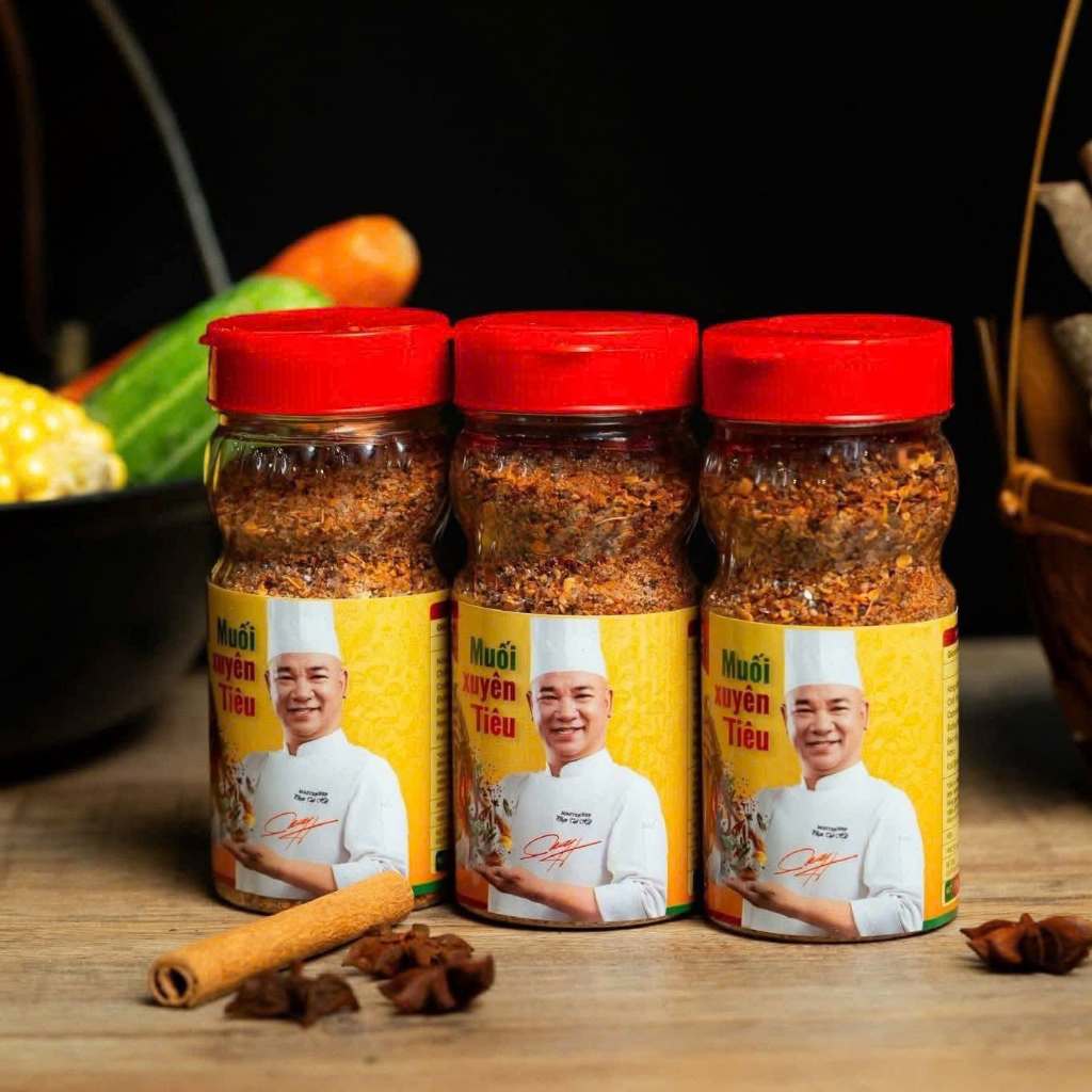 MUỐI XUYÊN TIÊU – Masterchef Phạm Tuấn Hải | Lọ 100gr