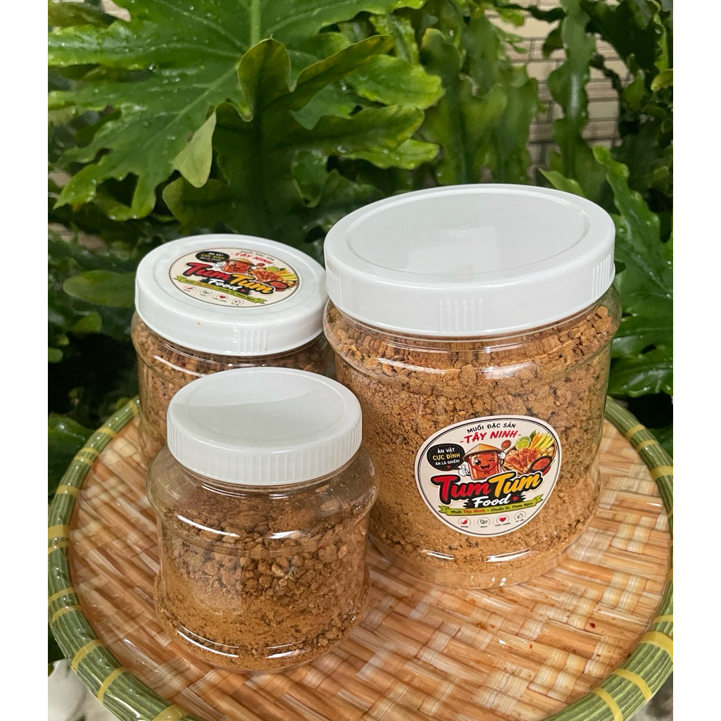 Muối Tỏi Sặc Đặc Sản Tây Ninh TumTum.Food - Chấm Trái Cây Đậm Đà, Cay Mặn Ngọt - Chất Lượng Tốt