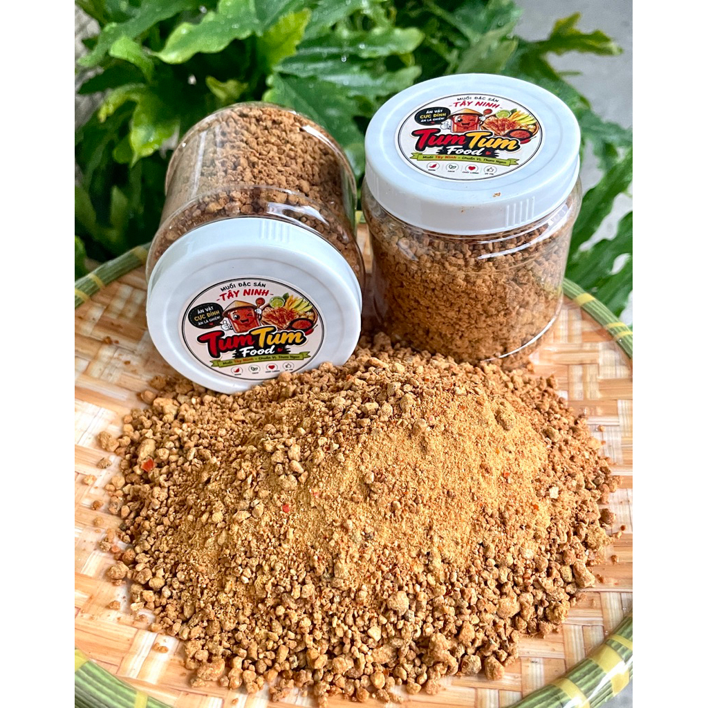 Muối Tỏi Sặc Đặc Sản Tây Ninh TumTum.Food - Chấm Trái Cây Đậm Đà, Cay Mặn Ngọt - Chất Lượng Tốt