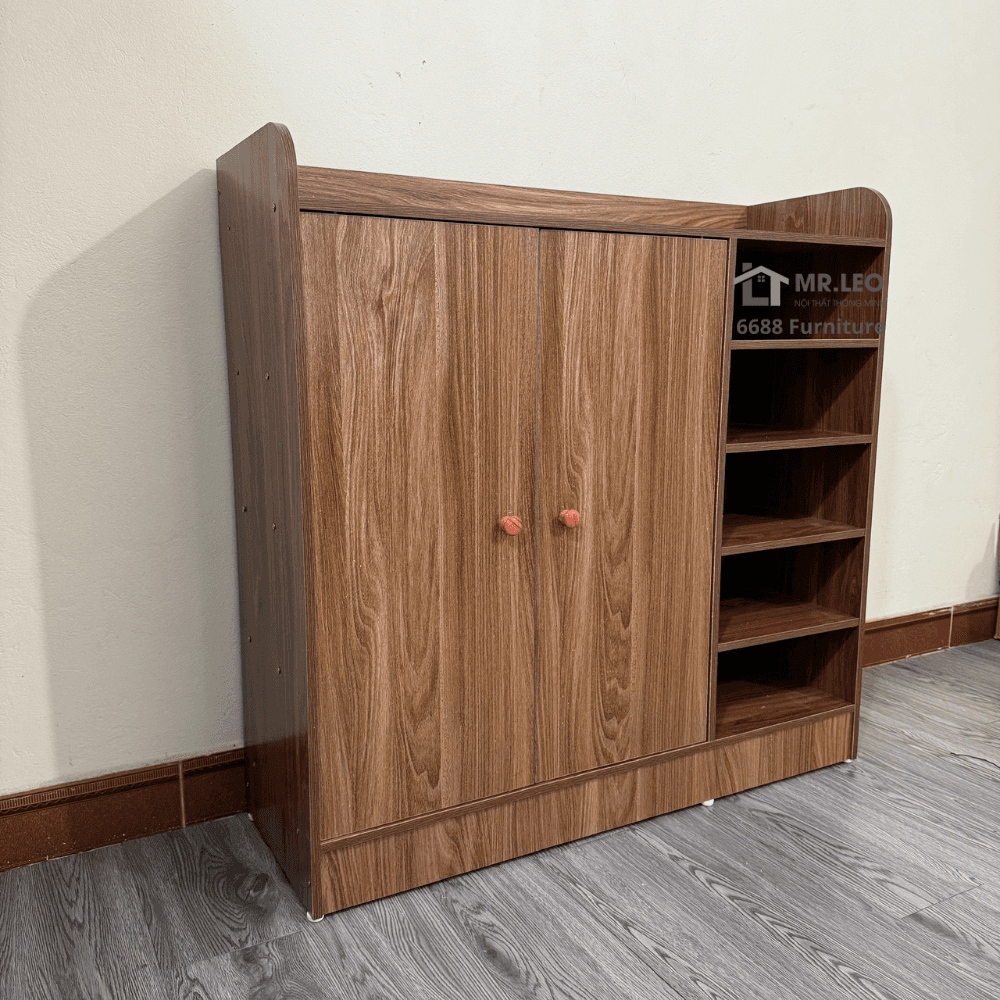 Tủ Giày Dép 5 Tầng Gỗ – Tủ Đựng Giày, Kệ Giày Thông Minh Gỗ MDF Nhập Khẩu Tuyển Chọn Để Khách Sạn, Chung Cư, Nhà Ở BềnBỉ