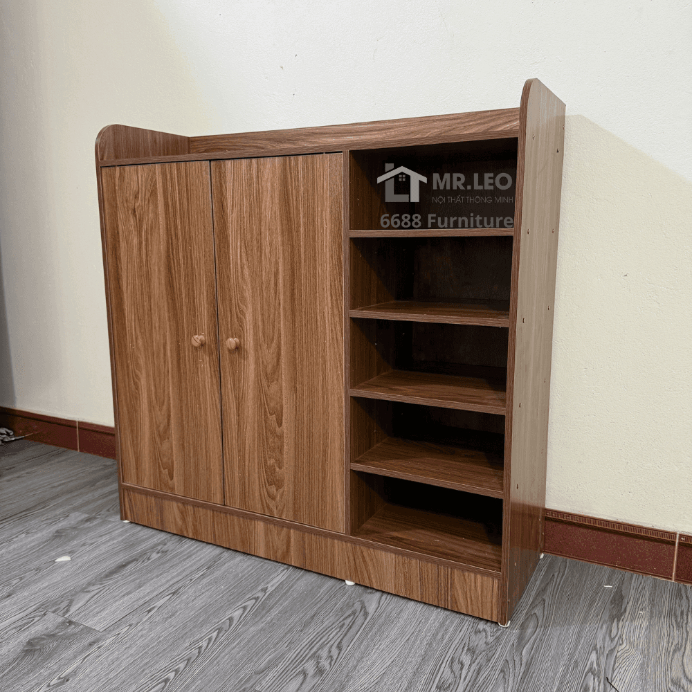 Tủ Giày Dép 5 Tầng Gỗ – Tủ Đựng Giày, Kệ Giày Thông Minh Gỗ MDF Nhập Khẩu Tuyển Chọn Để Khách Sạn, Chung Cư, Nhà Ở BềnBỉ