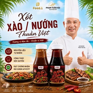 XỐT NƯỚNG & XỐT XÀO THUẦN VIỆT CHEF HẢI – GIA VỊ ĐẬM ĐÀ, CHUẨN VỊ NHÀ HÀNG