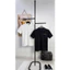 Áo polo Nam, Tay ngắn, dáng slimfit, Chữ Thêu, vải cotton gai, co dãn, mát Menswear Top Có Cổ thun