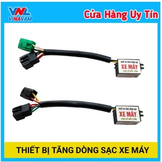 TĂNG DÒNG SẠC cho xe máy ( Loại có rắc cắm như zin )