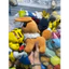 Gấu 2hand Gấu bông Pokémon Eevee này có thiết kế đặc trưng với thân màu nâu và bờm lông cổ màu trắng muốt.