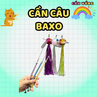 Cần câu mèo BAXO thủ công - Đẹp lạ mắt