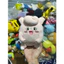 Gấu 2hand Gấu bông Pokémon Clefairy (Pipi) này có màu hồng đặc trưng với đôi tai đen và các chi tiết thêu nổi bật.