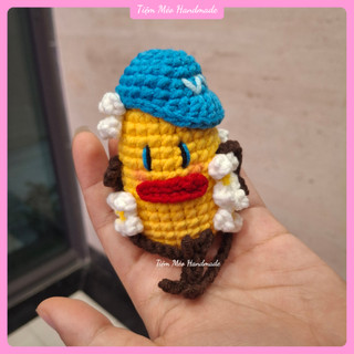 [Ảnh Thật + Sẵn hàng] Móc khóa Bắp Ngô Cặp Đôi Dễ Thương Handmade