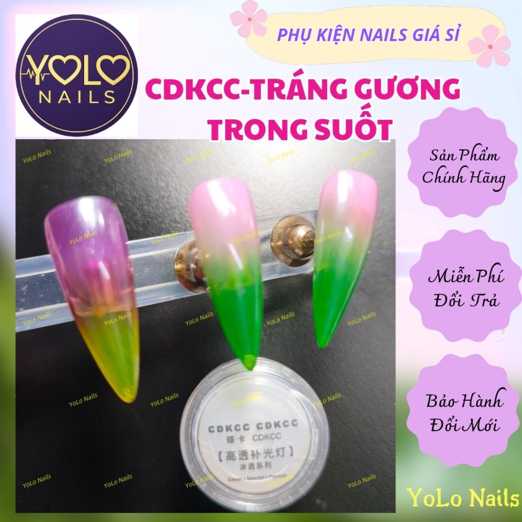 CDKCC-TRÁNG GƯƠNG TRONG SUỐT KHÔNG LÀM MẤT MÀU NỀN,SÁNG BÓNG