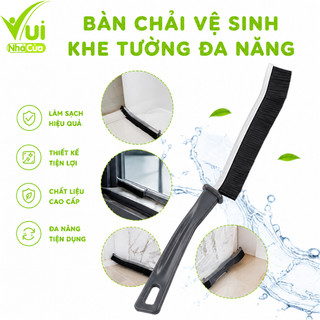 Bàn Chải Vệ Sinh Kẽ Hở Khe Tường Nhà Bếp Đa Năng GD18 - Chổi Cọ Vệ Sinh Làm Sạch Rãnh Bồn Vệ Sinh