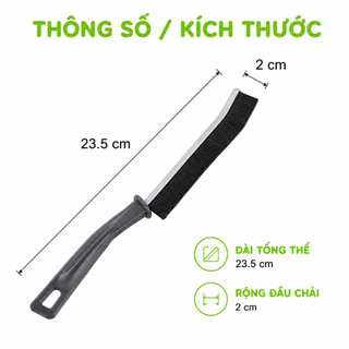 Bàn Chải Vệ Sinh Kẽ Hở Khe Tường Nhà Bếp Đa Năng GD18 - Chổi Cọ Vệ Sinh Làm Sạch Rãnh Bồn Vệ Sinh