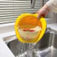 Rổ Rửa Rau Hình Quả Táo 2 Lớp - Thau Rửa Rau, Rổ Úp Trái Cây Đa Năng Có Quai Cầm