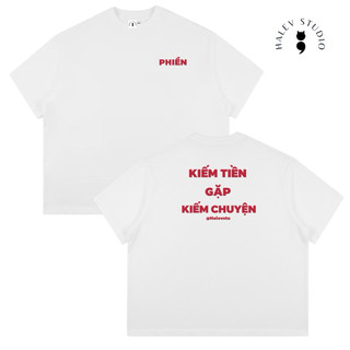 [PHIỀN BOXY HALEV BRAND] Áo thun Boxy in meme hài hước Chất Cotton Premium 260gsm