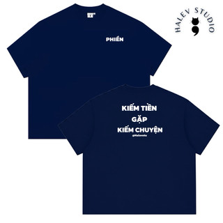 [PHIỀN BOXY HALEV BRAND] Áo thun Boxy in meme hài hước Chất Cotton Premium 260gsm