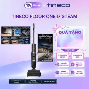Máy hút bụi lau sàn hơi nước nóng Tineco Floor One I7 Steam 22.000Pa - Hơi160 độ - Bh 24 Th