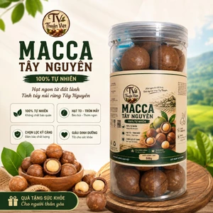 Hạt Mắc Ca Đắk Lắk Nứt Vỏ 1Kg - Macca Tây Nguyên Sấy Giòn Béo Tự Nhiên Loại 1, Tiết Kiệm Hơn | Thuần Việt Farm