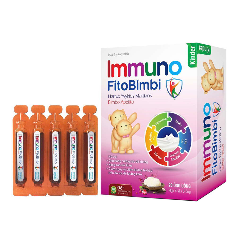 TĂNG cường hệ miễn dịch IMMUNO FITOBIMBI Kinder