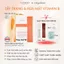 Tẩy trang và rửa mặt 2 trong 1 Orgahue Vitamin B Cleanser - Travel Size (hộp 10 gói x 3ml)