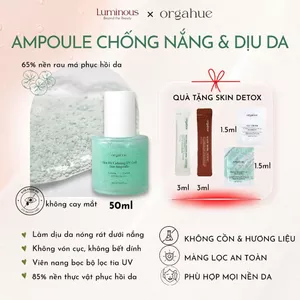 Chống nắng dạng viên nang Orgahue Skin Fit Calming UV Cell Sun Ampoule SPF 50+ PA++++ (50ml)