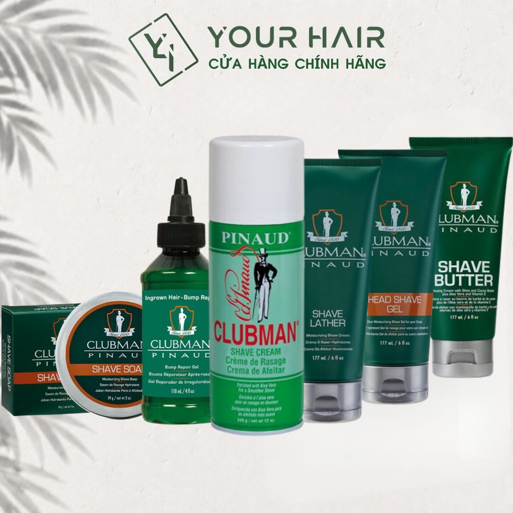 Kem cạo râu Clubman Pinaud Sản phẩm cạo râu Shave cream Shave Gel