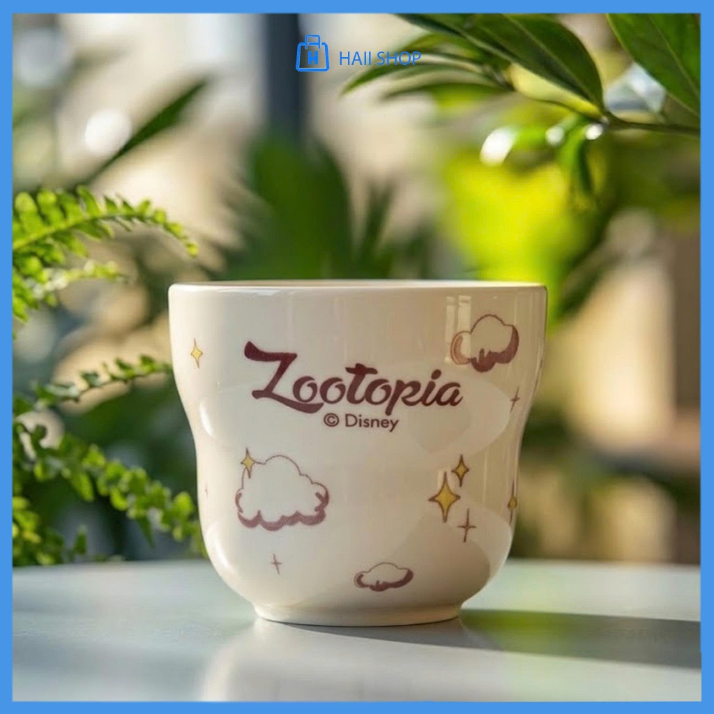 Cốc Sứ ZooTopia - Ly Sứ Thỏ Judy Và Cáo Nick Cực Dễ Thương, Cốc Sứ Quà Tặng Cao Cấp, Decor