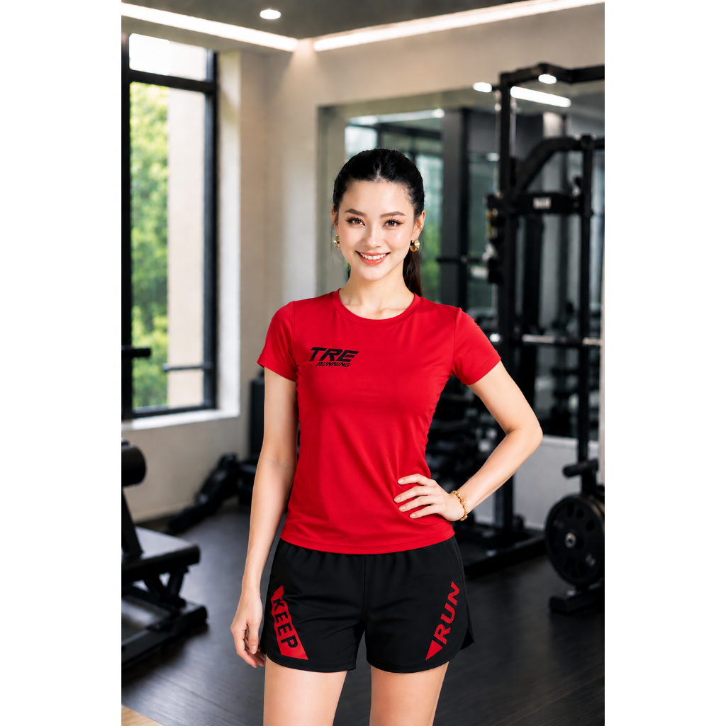 Bộ quần áo tập erobic nữ có túi, bộ tập gym nữ, Chạy bộ, set đi biển nữ, bộ bơi nữ Co giãn thoáng mát