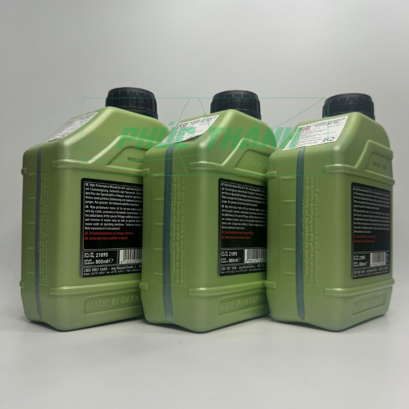 Thùng 6 Chai Dầu Nhớt Cao Cấp LIQUI MOLY MOLYGEN 4T 5W30 SCOOTER 800ml Sản Xuất Tại Đức - Chính Hãng