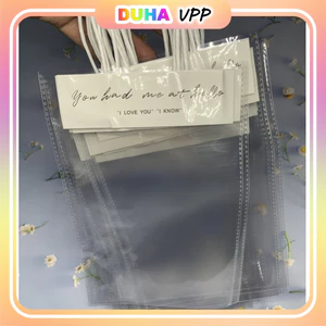Combo 50 Túi Trong Kính Đựng Hoa & Quà Tặng Nhiều Size Túi Xinh, Đa Dạng Kích Thước Sm, S, M, L DUHA 084