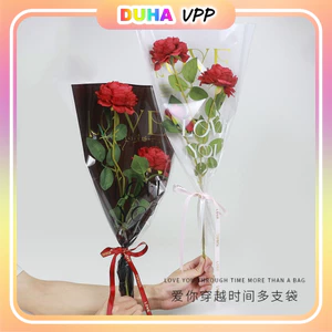 Set 100 Túi Xách Tam Giác Thủng Đựng Bó Hoa Lớn Kích Thước 45x27x7cm DUHA 086