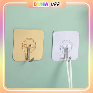 Set 50 Móc Treo Đồ Inox304 Dán Tường Sử Dụng Công Nghệ 3m Siêu Dính DUHA 088